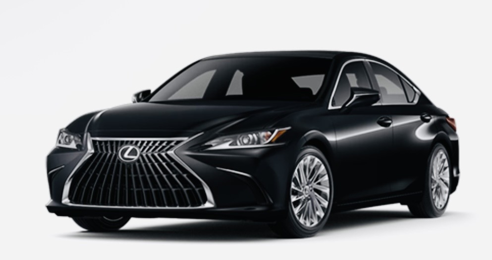 Luxury Sedan Black Car